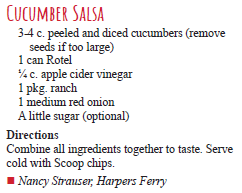 Cucumber Salsa