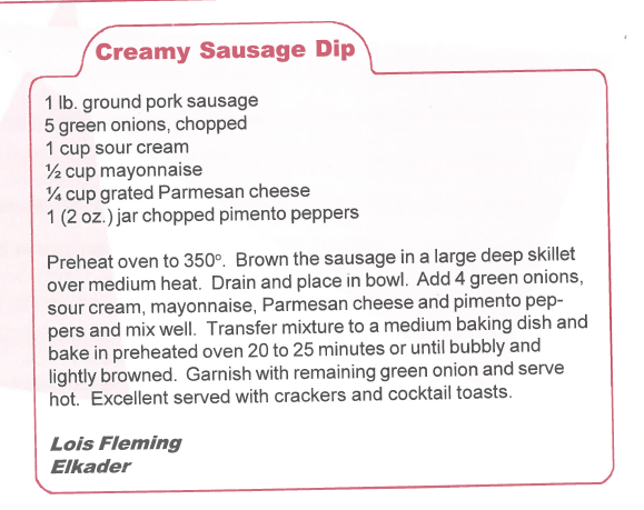 Creamy Sausage Dip