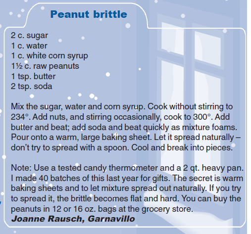 Peanut Brittle