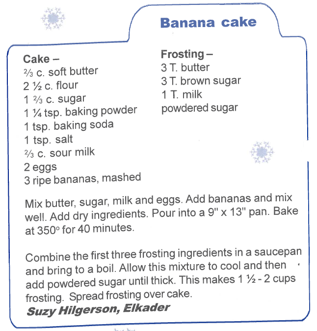 Banana Cake