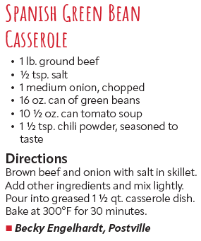 Spanish Green Bean Casserole