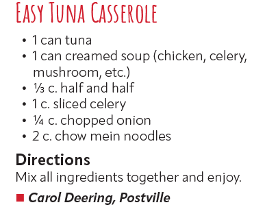 Easy Tuna Casserole