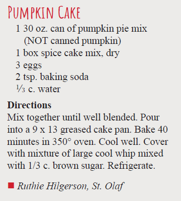 Pumpkin Cake