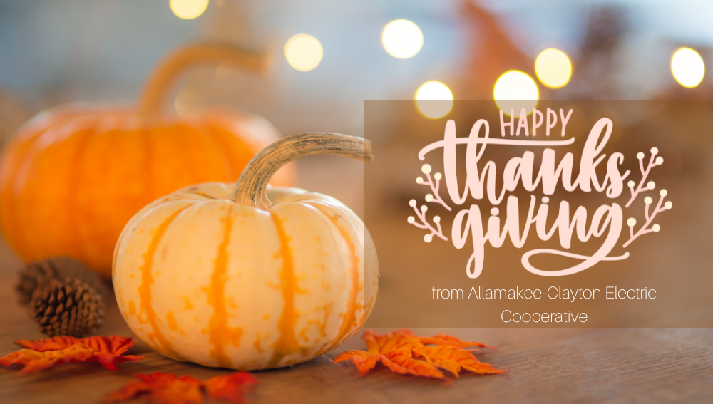 Happy Thanksgiving from ACEC